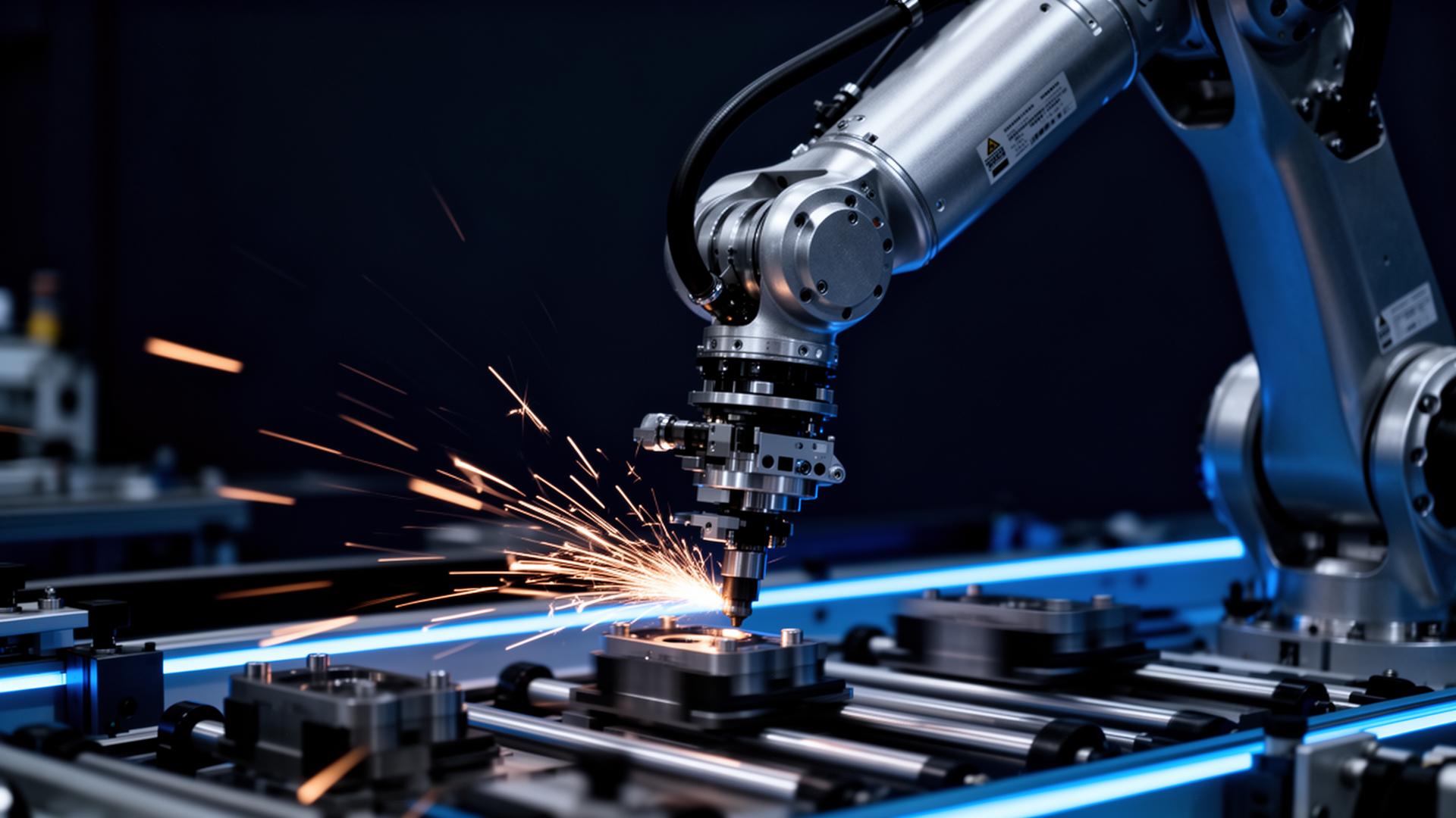 Robotic welding cell